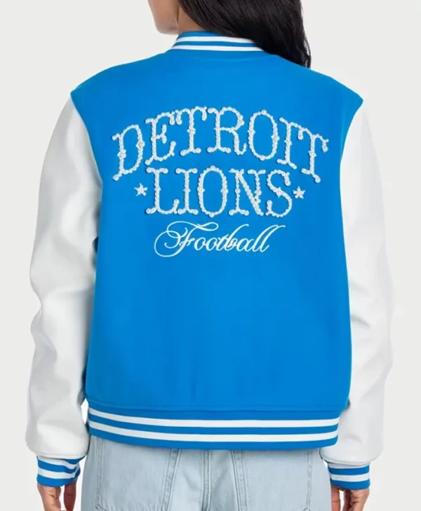 Women’s Detroit Lions Wild Collective Blue Pearl Jacket