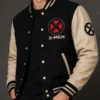 X-Men Logo Black Varsity Jacket