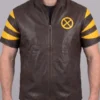 X-Men The Last Stand Beast Brown Leather Jacket