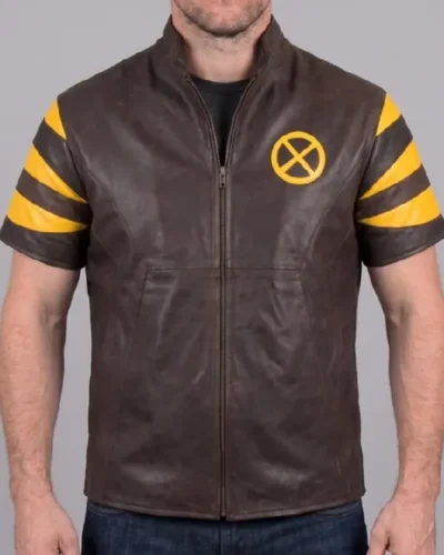 X-Men The Last Stand Beast Brown Leather Jacket