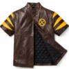 X-Men The Last Stand Beast Brown Leather Jacket
