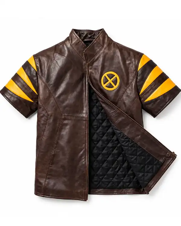 X-Men The Last Stand Beast Brown Leather Jacket