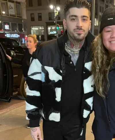 Zayn Malik Louis Vuitton Logo Fleece Jacket