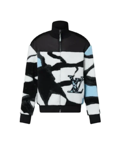 Zayn Malik Louis Vuitton Logo Fleece Jacket