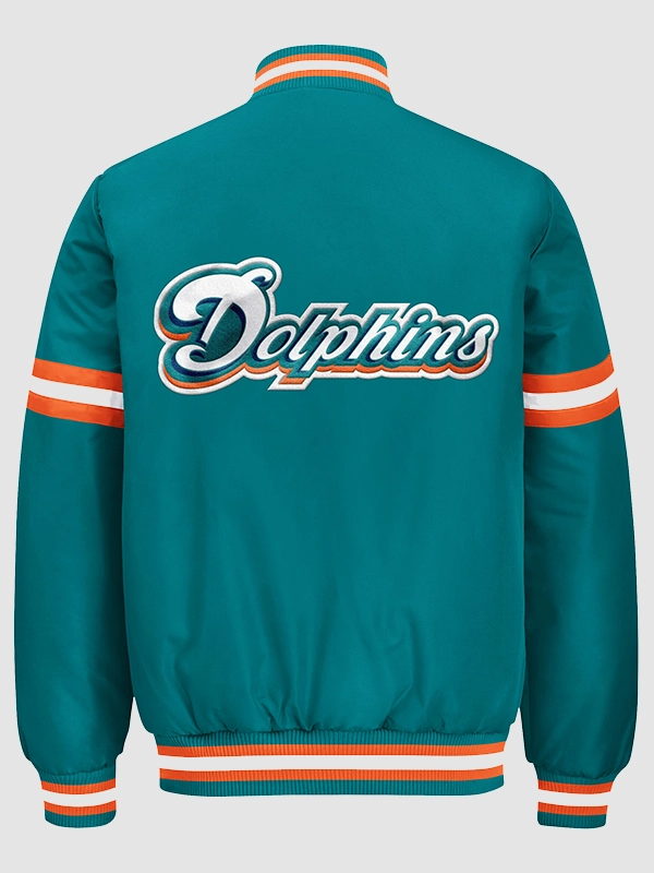 2026 Miami Dolphins Starter Courtside Varsity Jacket - Image 2