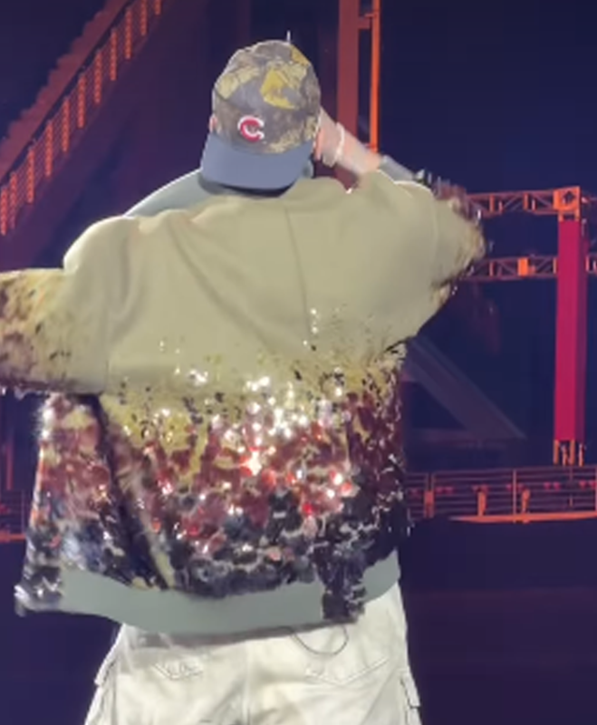 buy Chris Brown R&B Tour Sequin Jacket