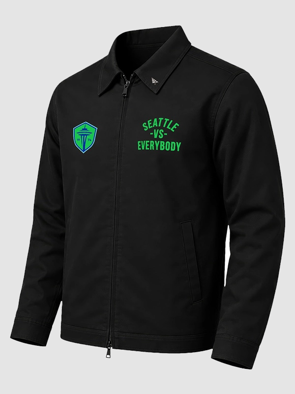 Seattle Sounders Vs Everybody x Paper Planes Work Jacket - Image 3