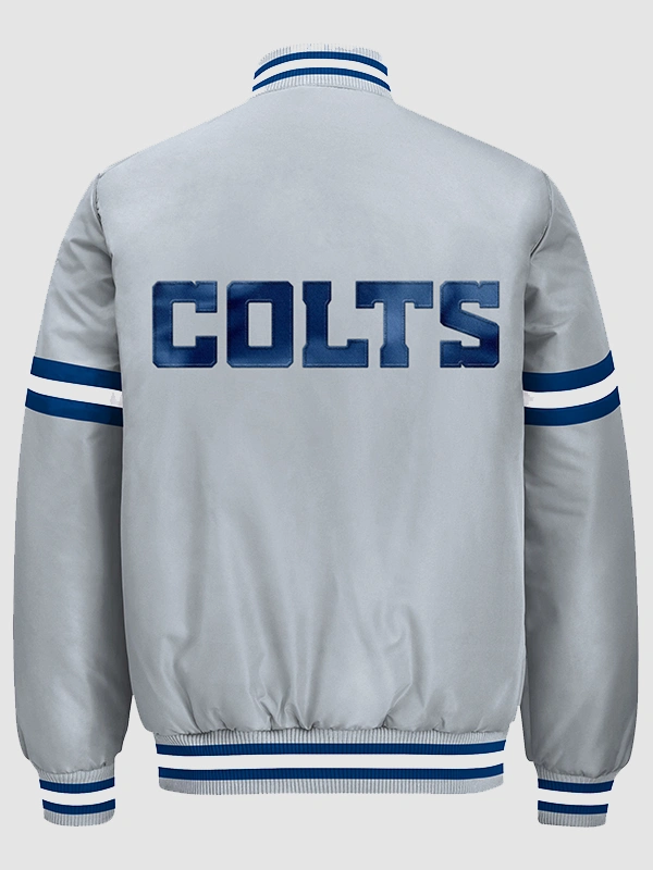 Indianapolis Colts Starter Courtside Varsity Jacket - Image 3
