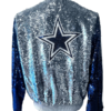 buy now Dallas Cowboys Sequin Bomber Jacket