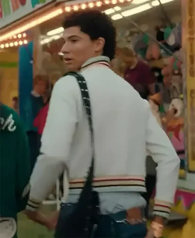 buy now Heartbreak High S03 James Majoos White Cropped Jacket