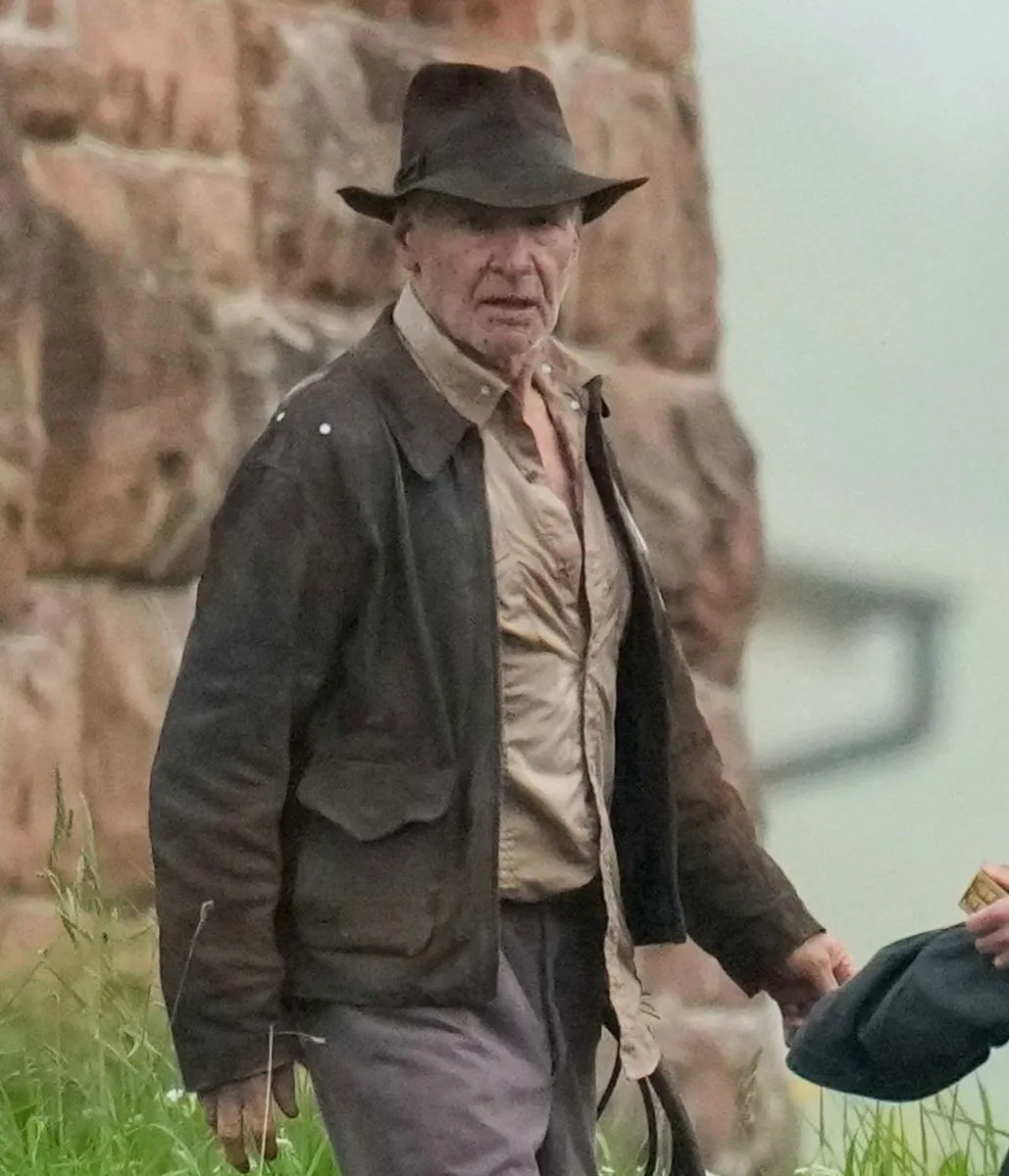 buy now Indiana Jones 5 Harrison Ford Brown Jacket