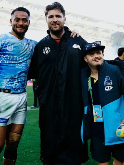 Jai Arrow South Sydney Rabbitohs MG Black Coat