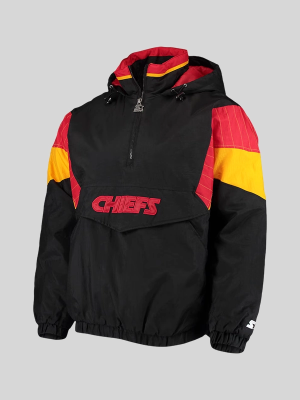 Kansas City Chiefs Starter Quarter-Zip Breakaway Jacket - Image 2