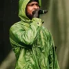buy now Skepta Stone Island Green Rain Jacket With Hood