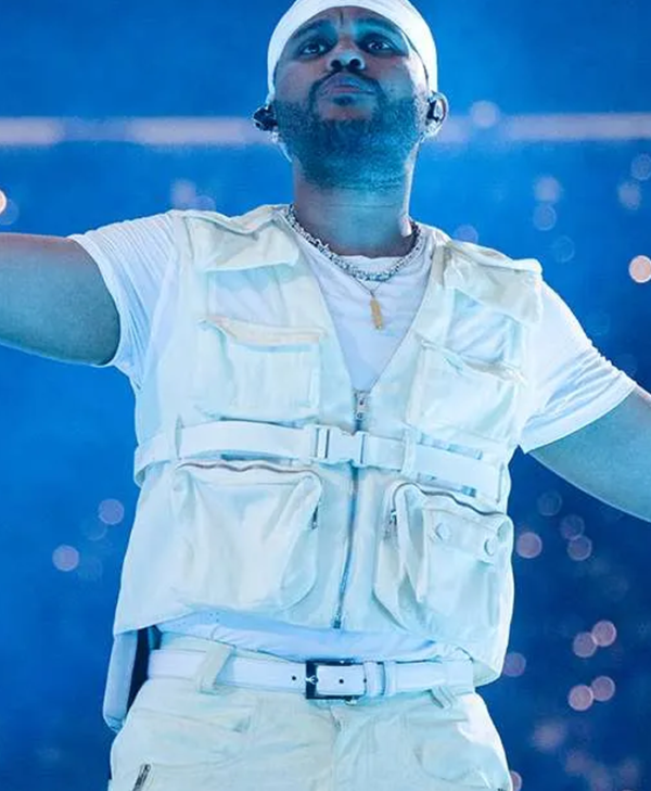 buy now The Weeknd After Hours Til Dawn Tour White Vest