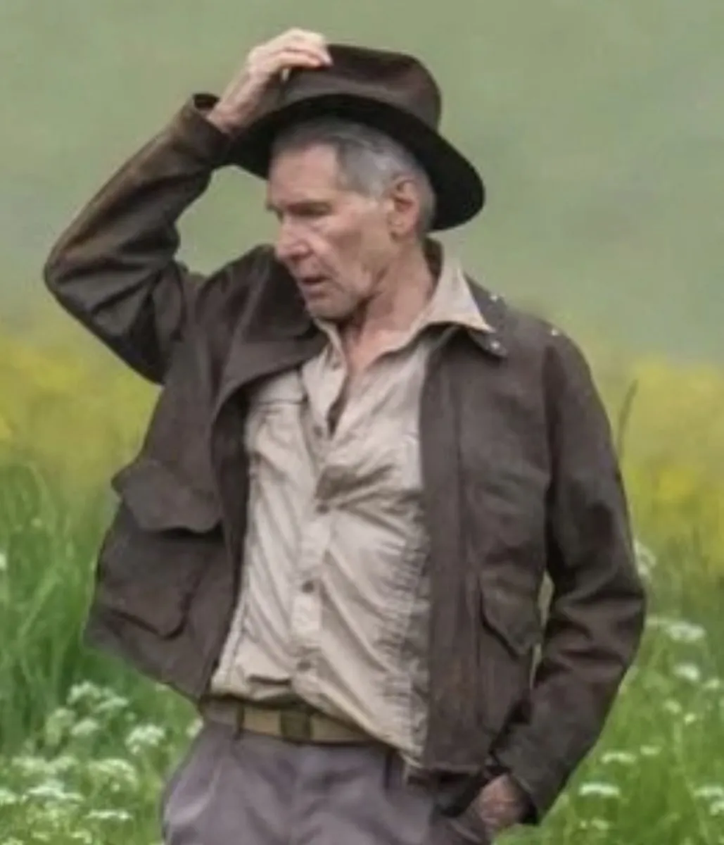 shop Indiana Jones 5 Harrison Ford Brown Jacket