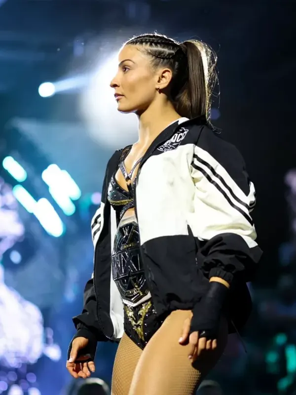 AEW Grand Slam Mexico Kendal Grey Jacket - Image 3
