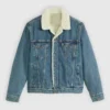 shop now Adults S02 Jack Innanen Sherpa Denim Trucker Jacket