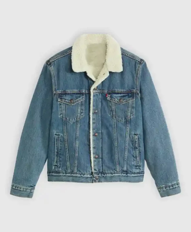 shop now Adults S02 Jack Innanen Sherpa Denim Trucker Jacket