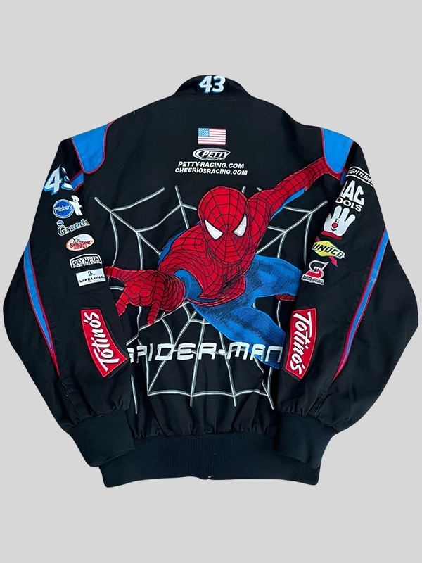 Marvel Spiderman Racing Jacket - Image 2