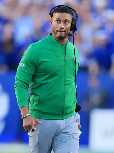 2026 Marcus Freeman Notre Dame Fighting Irish Bomber Jacket