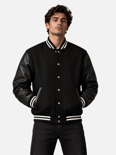 2026 Men’s Black Varsity Jacket