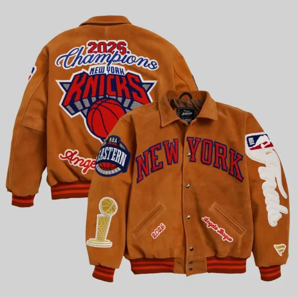 2026 NBA Finals Champions New York Knicks Fanatics Artisan Jacket