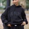 2026 Parke Halloween Black Varsity Hoodie