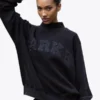 2026 Parke Halloween Black Varsity Mockneck Sweatshirt
