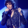 2026 VMAs Sombr Black Leather Jacket