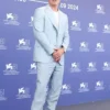 81st Venice International Film Festival Brad Pitt Buttoned Suit