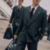 AMIRI Barcelona 26 27 Tailored Grey Pinstripe Suit