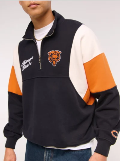Abercrombie Chicago Bears Fleece Pullover