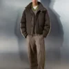 Adidas ASOS Brown Puffer Outerwear 2026