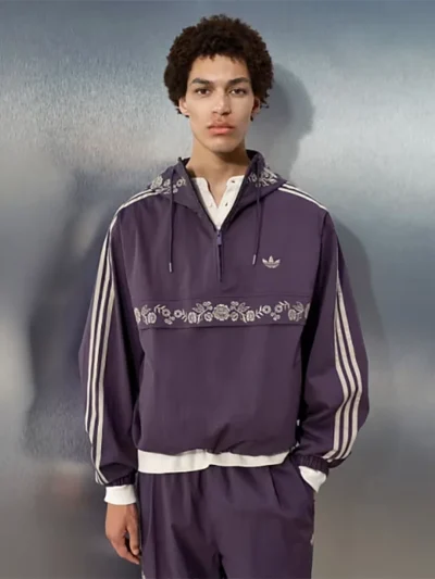 Adidas ASOS Collaboration Purple Track Outerwear
