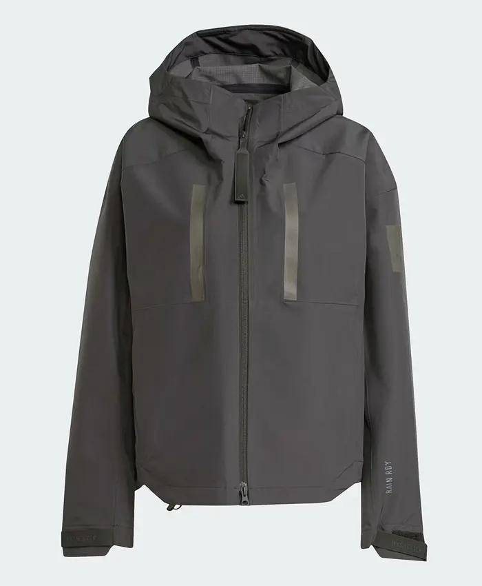 Adidas Black Myshelter Rain RDY Jacket