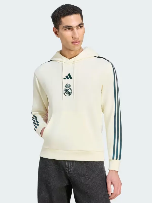 Adidas Real Madrid Floral Ivory Hoodie 2026