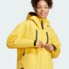Adidas Yellow Myshelter Rain Jacket