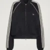 Adidas adiSignature SST 3 Stripes Black Zip Jacket