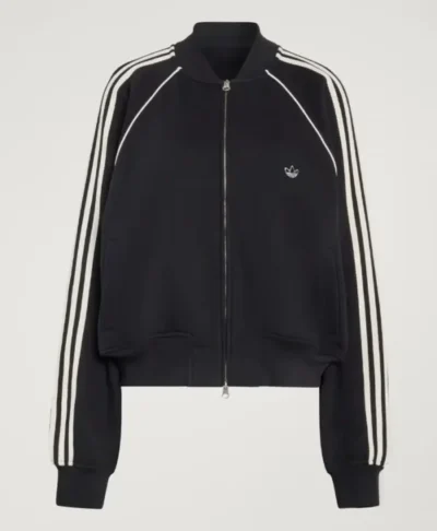 Adidas adiSignature SST 3 Stripes Black Zip Jacket