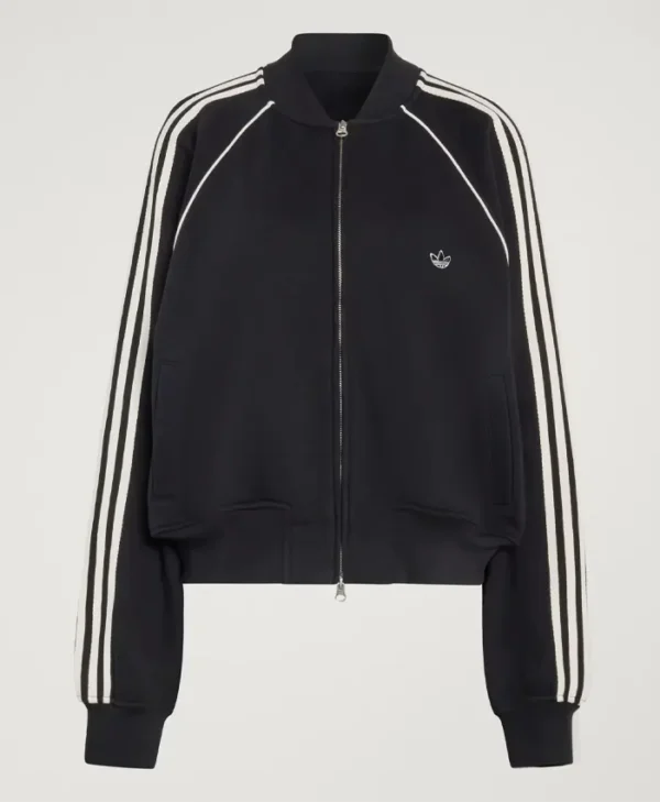 Adidas adiSignature SST 3 Stripes Black Zip Jacket