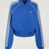 Adidas adiSignature SST 3 Stripes Blue Zip Jacket