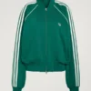 Adidas adiSignature SST 3 Stripes Green Zip Jacket