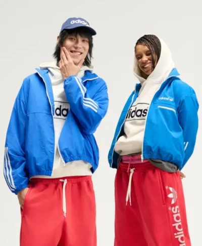 Adidas adiSignature Vista Blue Zip Up Jacket