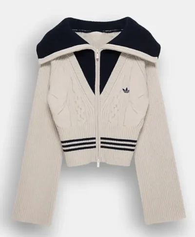 Adidas x ASOS Funnel Neck Knit Track Jacket