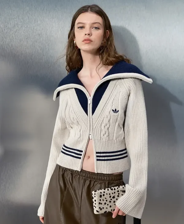 Adidas x ASOS Funnel Neck Knit Track Jacket