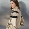 Adidas x ASOS Gold Satin Lace Track Jacket