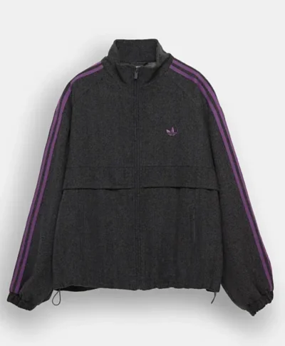 Adidas x ASOS Grey Wool Track Jacket