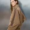 Adidas x ASOS Half Zip Brown Track Jacket 2026
