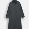 Adidas x ASOS Oversized Funnel Neck Gray Coat